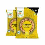 Town Grocer Premium Whole Almonds Dry Fruit 200g each (Pack of 2), Healthy Snack, Raw and Natural Badam Dry Fruit