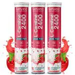 NATURYZ L-Carnitine L Tartrate 2400 mg Fat burner, Weight loss & Energy booster (3 x 15 Tablets)