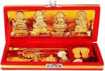 Dvm Metal Home Decor Kuber Laxmi Sarswati Ganesh Diwali Puja Laxmi Ganesh Diwali Puja Kuber Laxmi