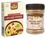 Mr.Kool Instant Custard Powder 100gm and Chocolate Camel Milk Powder 100gm.Pack of 2