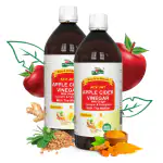 Dr. Patkar's Apple Cider Vinegar with Mother Vinegar | Unfiltered Unpasteurised and Undiluted | Suitable for Weight Loss, Immunity (With Ginger, Turmeric, Fenugreek & Mother) 1000ml