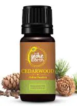 The Indie Earth Cedarwood Essential Oil for Healthy Hair Growth, Skin Care and Harmony of Body & Mind - Sourced Directly from HIMALAYAS, INDIA 10 ml