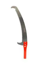 DAP - DOWNHILL AGRO PRODUCTS Pruning Saw with pole fixing slot | Curved Blade Hand Saw | Professional Pruning Saw with Hook Rust Resistance Sharp Teeth Blades |With Rubber Grip Handle