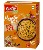Kwality Classic Masala oats 500g | Goodness of Oats | Delicious unique masala taste | Source of Protein | Easy to Make in just 3 mins