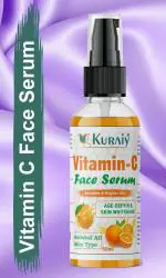 Kuraiy Vitamin C Face Serum - Skin Brightening Serum , Anti-Aging, Skin Repair, Supercharged Face Serum, Dark Circle, Fine Line & Sun Damage Corrector Face Serum -30 ml