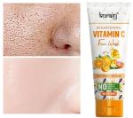 KURAIY Pure Vitamin C Face Wash Natural Moisturizing Facial Cleanser Daily Face wash