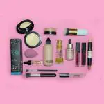 DAIMANPU HQ Compact, Foundation, Lipsticks, Shimmers and Makeup Brushes Combo Kit (15 Items in the set)