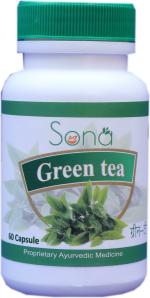 SONA HEALTH CARE Natural Green Tea Extract for Weight Loss - 60 Vegetarian Capsules (Pack of 1) ()