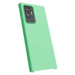 LIRAMARK Liquid Silicone Soft Back Cover Case for Samsung Galaxy Note 20 Ultra (Mint Green)