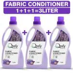 Qssiy After Wash Lavender Delux Perfume Fabric Conditioner - ( 1L + 1L + 1L )