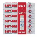 SHY-NM Toothpaste Pack of 6 and Freshclor Mouthwash (Pack of 7)
