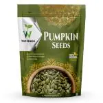WELL GREEN Pure Pumpkin Seeds for Eating 500 gm Rich in Protein & Fibre Good for Health