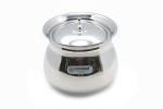 Coconut Rust Resistant Silver Stainless Steel Handi With Lid 2000 ml