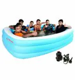 Cho-Cho Inflatable Bath Tubs for Kids and Adults Bath Tub with Pump 8.5 Ft (A262)
