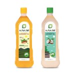 Naturalist Cold Pressed Oil Combo- Groundnut & Coconut Oil Pack of 2 (1 Litre each)