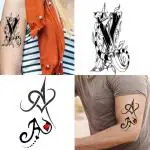 Ordershock YA Name Letter Tattoo