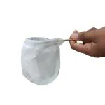 VALGHA VALAMUDAN AGRI ENGINEERING Water,Tea,Coffee Strainer for Kitchen I Cloth Strainer Filter for Water | Cotton Cloth Water Strainer with Steel Handle (9.5 inches)(Pack of 2 cloths)