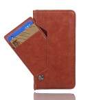 Trounce Flipper Brown Faux Leather Cards & Cash Pockets Wallet Flip Cover For OnePlus 7T Pro |Mobile Case|Back Flip Cover