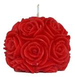 Shraddha Creation Paraffin Wax Rose Ball Wax Decorative Candle