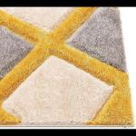 SHANNO COLLECTION Indian Microfiber Premium Modern Design Carpet Rug for Home & Office Floor Runner Drawing Room Hall Rugs Size(3 x 5 Feet)