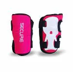 Jaspo Pink Secure Hybrid Wrist Guards For Skating Cycling, Small Size