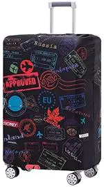 Handcuffs Luggage Cover Trolley Travel Covers Washable Dust Proof Anti-Scratch Suitcase Protector (Small)