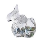 NAVYAKSH Sphatik Nandi/Crystal Bull for Shiv Idol/Crystal Nandi for Shivling/Bull for Pooja, Temple