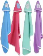 JARS Collections Set of 4 baby Hooded Blanket