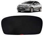Kingsway Car Rear Windshield Sun Shades Curtains for Ford Fiesta, Model Year : 2011 - 2021, Dicky, Color : Black, Cotton Mesh, 1 Piece