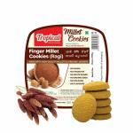 Hangrow Tropical Finger Millet Cookies (150g) - Healthy Snacks| No Maida | No Trans Fat| No White Sugar| No Baking Soda| No Artificial Colours or Flavours | Weight Management (150g - Pack of 3) - 450g