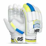 DSC Men And Women White, Red Leather Condor Glider Leather Cricket Batting Gloves (Mens Right)