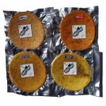 Nutrilogy Khakra ( Plain, Chaat, Maggie Noodles, Manchurian ) Khakra Super Saver Combo Pack of 4 |Handmade | Gujrati Snacks | 800 Gms