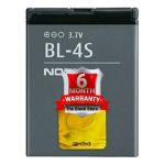 Mobcrown OriginaI BL-4S Battery for Nokia X3-02 7100 7020 3600 2680 6208C 7610 3710 2608 (6 Months Warranty) (860 mAh)