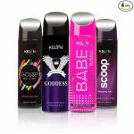 KELYN Deodorant Combo for Women, Body Spray - Perfume - Long Lasting Fragrance for Office Wear,, 800 ml