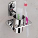 Plantex Stainless Steel Dream Tooth Brush Holder or Tumbler Holder - Bathroom Accessories