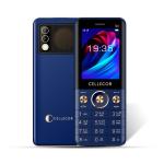 CELLECOR D6 Dual Sim GSM Feature Phone with Big Battery 2500 mAH| Disco Torch Light|Wireless FM|Auto Call Recording|Rear Camera (2.4