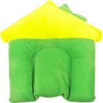 Ole Baby Green Yellow Mustard Seeds Solid Baby Pillow