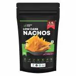 GREEN SUN Low Carb Nachos Chips | Pack of 1 | Healthy | Mexican | Tortilla | Peri Peri | Keto Friendly | Tasty Savoury Snack | Low Calorie | Sugar Free | High Protein