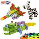Planet of Toys Multicolor Building Blocks For Kids - 400 Pcs