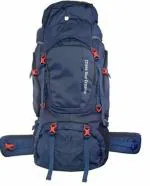 Cater RACE ON NAVY BLUE BAG Travel Backpack for Outdoor Sport Camp Hiking Trekking Bag Camping Rucksack 80L