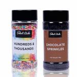 The Select Aisle Cake Sprinkles Combo of Chocolate Sprinkles(85g) and Hundreds and Thousands(100g)