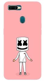 MobiEra Oppo A5s Multicolor Cross Men Design Plastic Hard Case Cover