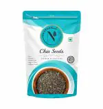 Navkaar Organic Chia Seeds 200gm | Chia Seeds for Eating Weight Loss, Healthy Snacks, Rich in Iron, Calcium, Omega-3, Antioxidants 100% Natural | Pack of 200g