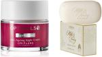 SMART BEAUTY Oriflame Sweden Optimals Age Revive Anti Ageing Night Cream & Milk & Honey Gold Creamy Soap Bar (Pack of 2) (2 Items in the set)
