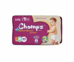 Champs baby diaper high absorbent baby pant diapers - Medium Size (40 Pcs)