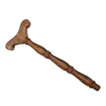 pujaNpujari Wooden Yoga Danda Meditation Stick - Yoga Practice Stick Massager (Brown)