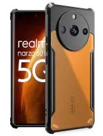 HUPSHY Back Cover For Realme Narzo 60 Pro 5G, Realme Narzo 60 Pro (Black, Flexible, Silicon, Pack Of: 1)