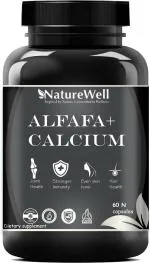 Naturewell Ultra Alfalfa Calcium Citrate Malate 1200Mg Tablets 120 Capsule, 60 Capsules Each (Pack Of 2)