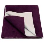 Lissa Care Baby Bed Protecting Mat | Baby Dry Sheets - Large - Plum Colour
