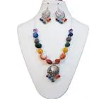 JAYA VISION ENTERPRISES Gemstone Tumble & Beads 7 Chakra Necklace